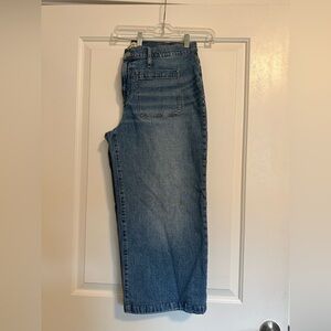 Madewell Ankle Cropped Blue Jeans